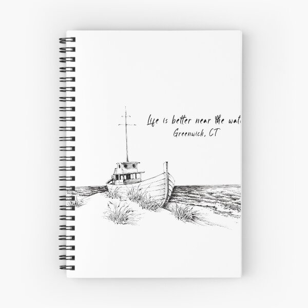 Item preview, Life is better near the water -circle designed and sold by Marek Boltruczuk.