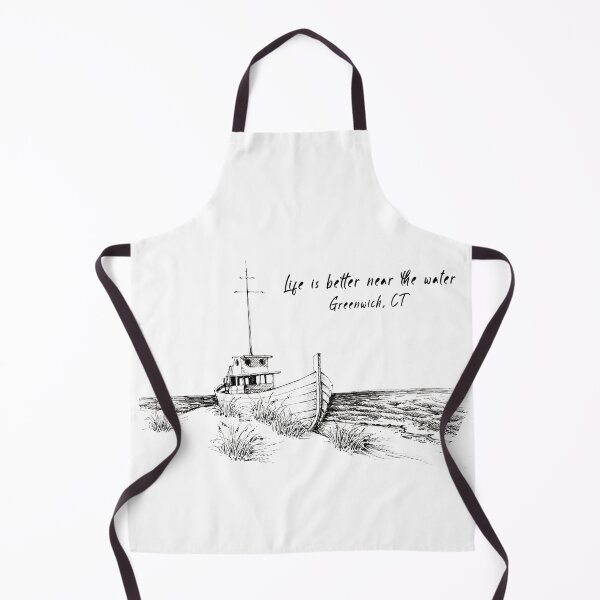 Item preview, Life is better near the water -circle designed and sold by Marek Boltruczuk.