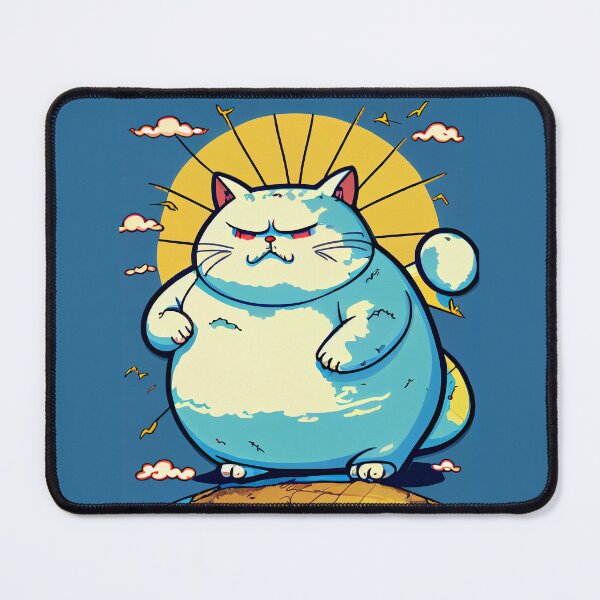 Artikelvorschau, evil cat messing with the world entworfen und verkauft von Quiki.