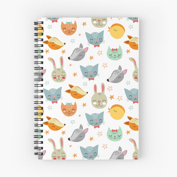 Item preview, Cute Hand Drawn Doodle Kawaii Animals Pattern designed and sold by Sweet  Zoe Shop.