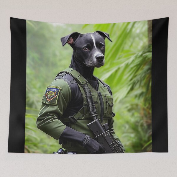 Item preview, Dogs of War No.1 Militia designed and sold by LastHighwayTees.