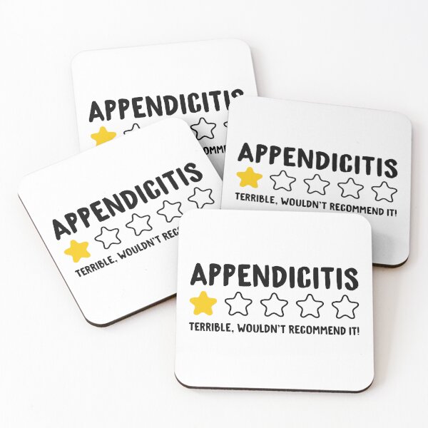 Item preview, Appendicitis Terrible Wouldn't Recommend It! - Funny Appendectomy designed and sold by T-shirt For You.