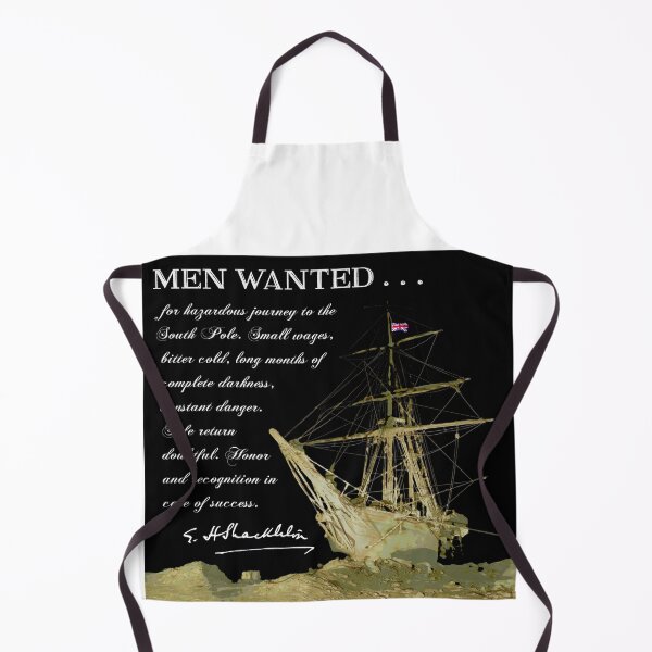 Item preview, Men Wanted for South Pole Exploration - Shackleton 1914 designed and sold by Daniel Hagerman.