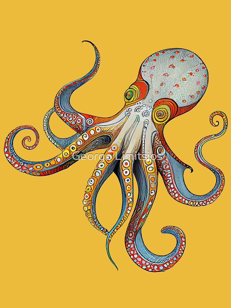 Hypno Octopus Jersey Short Sleeve Tee