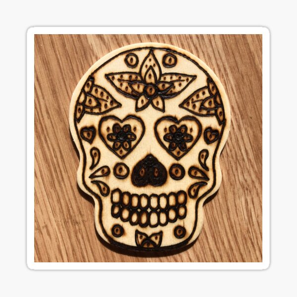 Item preview, Flower Skull designed and sold by Healing Creationz.
