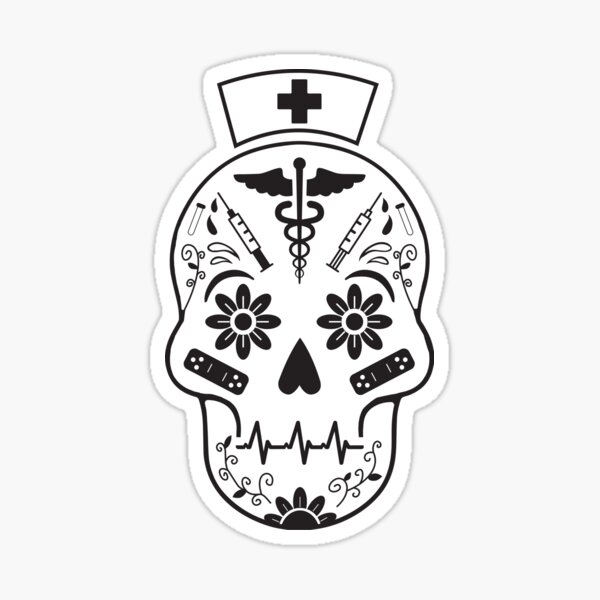Skull Flow skullflow  Instagram photos and videos  Nurse tattoo Cool  tattoos Sleeve tattoos for women