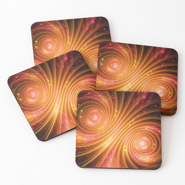 Item preview, Orange Galactic Pattern designed and sold by Mark Cannon.