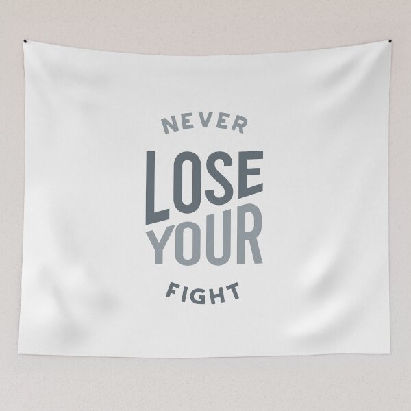 Item preview, Boxing Never Lose Your Fight designed and sold by whyitsme.