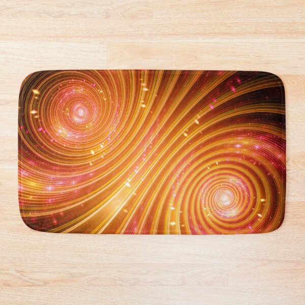 Item preview, Orange Galactic Pattern designed and sold by Mark Cannon.