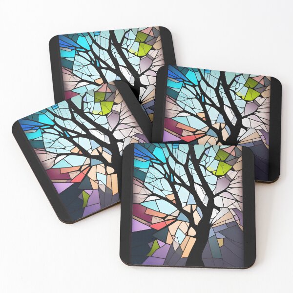 Item preview, Tree - Stained Glass designed and sold by ShadowAndSlate.