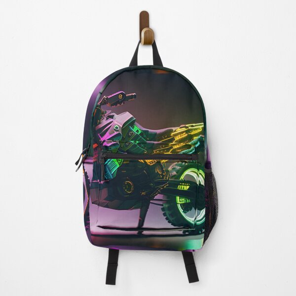 Item preview, Futuristic Cyberpunk Neon Dirt Bike designed and sold by beluxe.