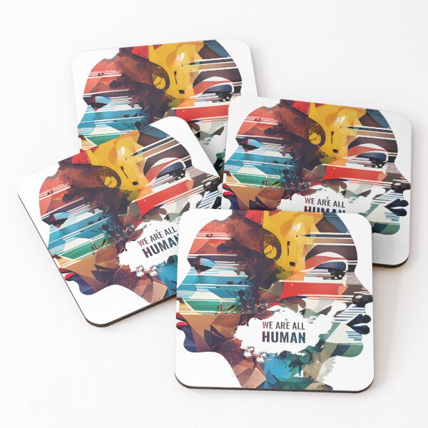 Item preview, We are all human designed and sold by loucaski.