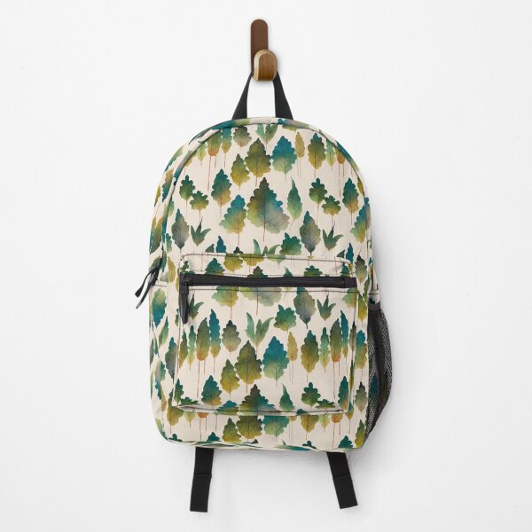 Item preview, Watercolor pastel wood forest trees leaves designed and sold by YeKnot.