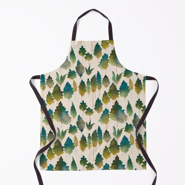 Item preview, Watercolor pastel wood forest trees leaves designed and sold by YeKnot.