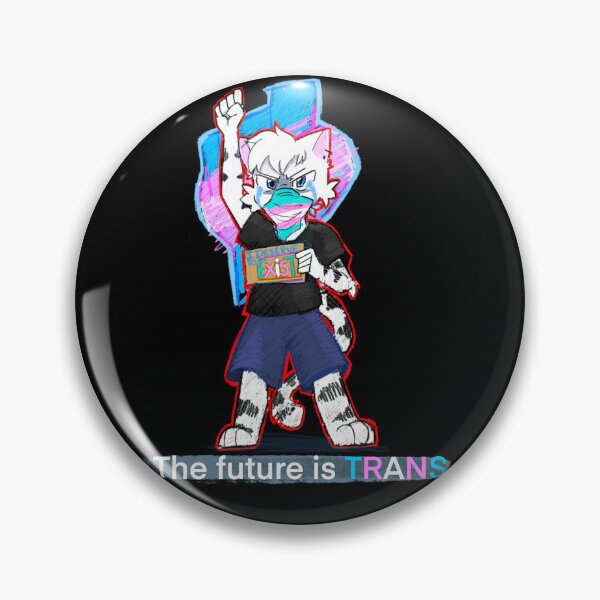 Item preview, The future is TRANS designed and sold by Lightning Chaser.