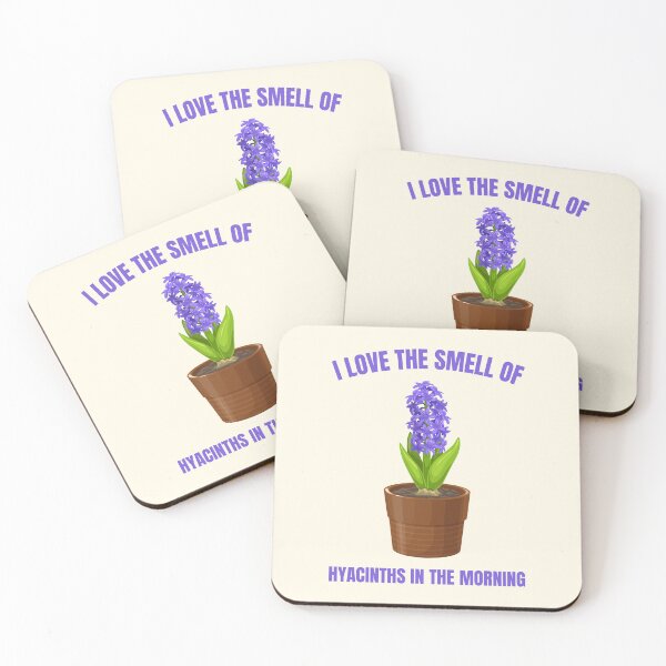 Item preview, I love The Smell Of Hyacinths In The Morning designed and sold by FunnyFactDesign.
