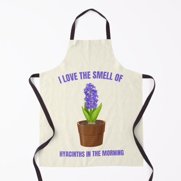 Item preview, I love The Smell Of Hyacinths In The Morning designed and sold by FunnyFactDesign.