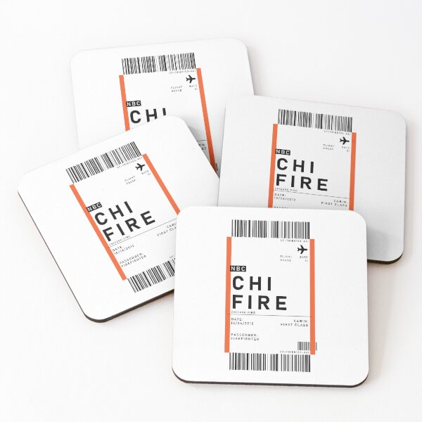 Item preview, CHICAGO FIRE plane ticket! designed and sold by ellclark.