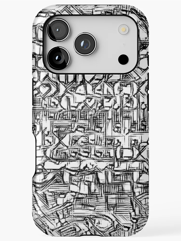 Thumbnail 1 of 4, iPhone Case, Abstract Coding Encryption designed and sold by aylastyle.