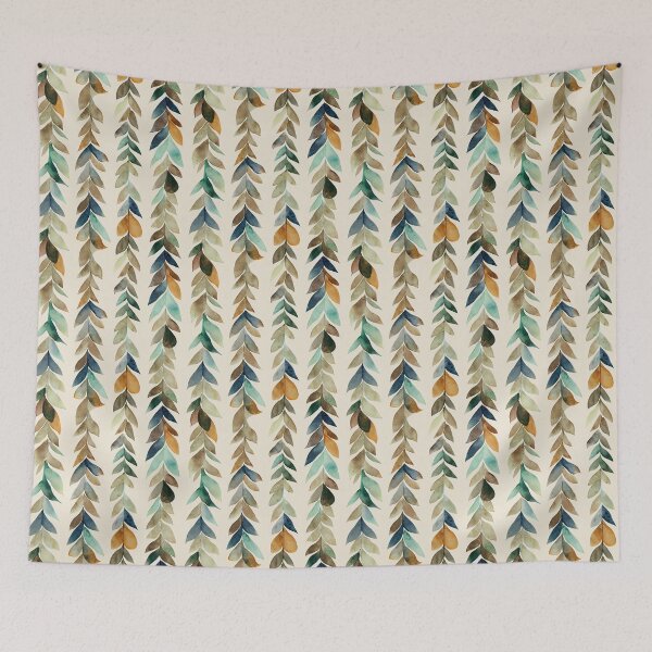 Item preview, Watercolor paste branches leaves designed and sold by YeKnot.