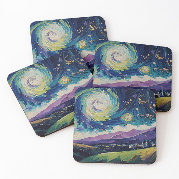 Item preview, Starry Night by ChatGPT and Midjourney / (8 of 10) designed and sold by Untitled22.