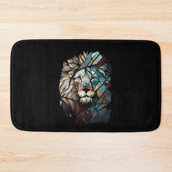 Item preview, Lion - Stained Glass designed and sold by ShadowAndSlate.