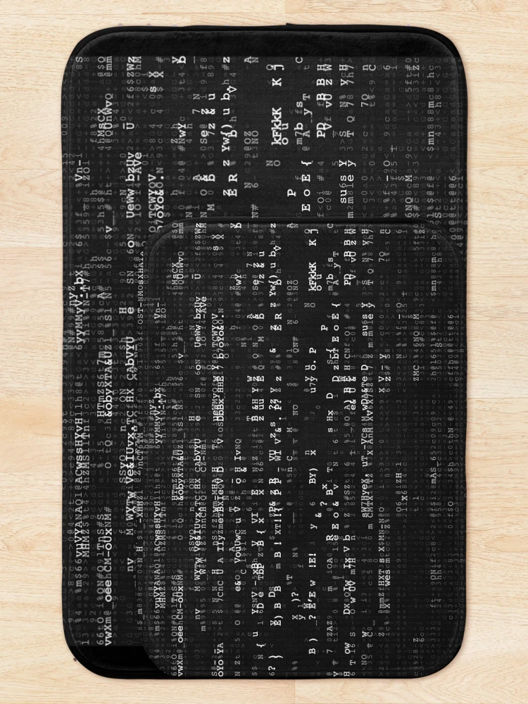 Thumbnail 5 of 6, Bath Mat, Debugging The Code designed and sold by aylastyle.