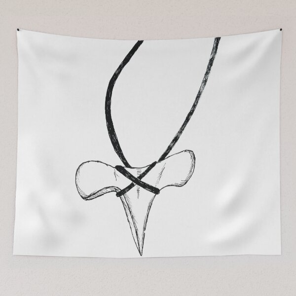 Item preview, Shark Tooth Necklace designed and sold by Marian Hayes.