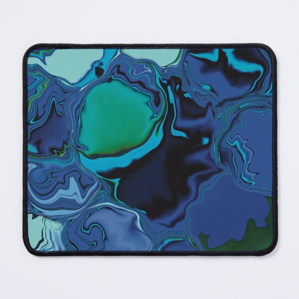 Item preview, Bubble in the sky abstract art blue designed and sold by chuckletuckle.