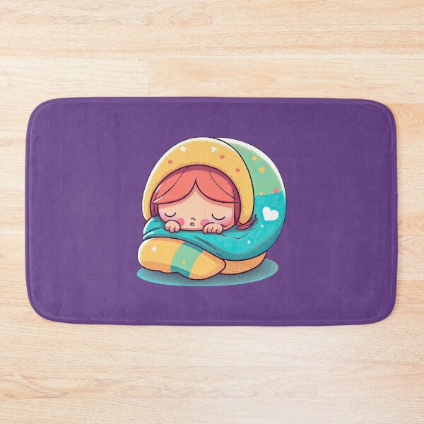 Item preview, Cute Sweet Dreams Sleeping Girl Enjoying Her Nap Time designed and sold by ultra-cute.