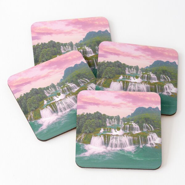 Item preview, Ban Gioc waterfall landscape in Vietnam designed and sold by ImgPrint.