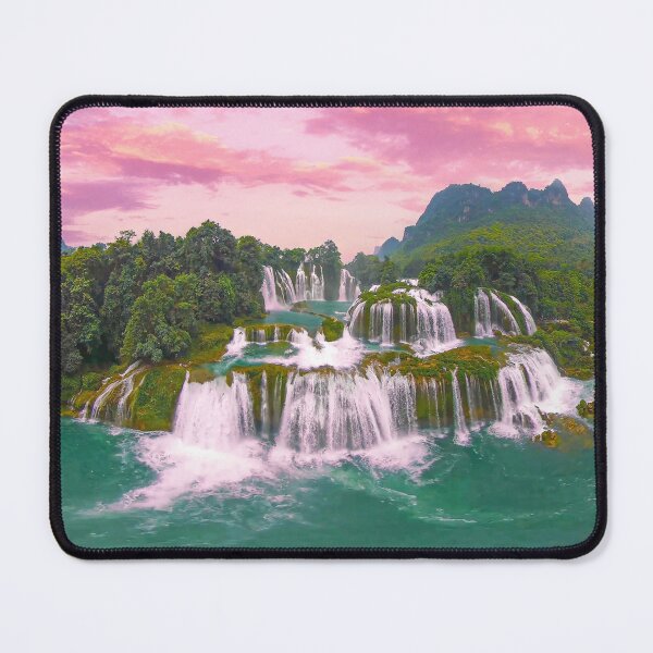 Item preview, Ban Gioc waterfall landscape in Vietnam designed and sold by ImgPrint.