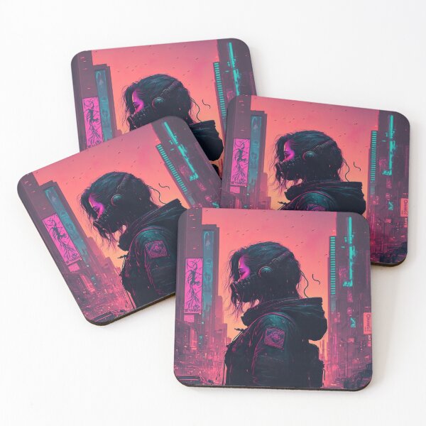 Item preview, Lonely Soul In A Cyberpunk City designed and sold by Nightarcade.