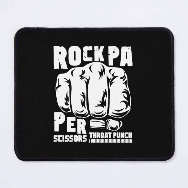 Item preview, Rock Paper Scissors Throat Punch I win designed and sold by sami david ⭐⭐⭐⭐⭐.