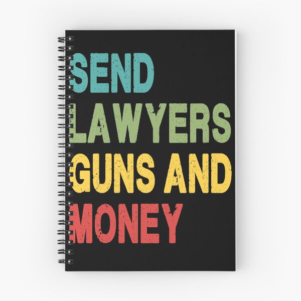 Item preview, Send Lawyers Guns and Money designed and sold by Bubble Co Clothing and Accessories.