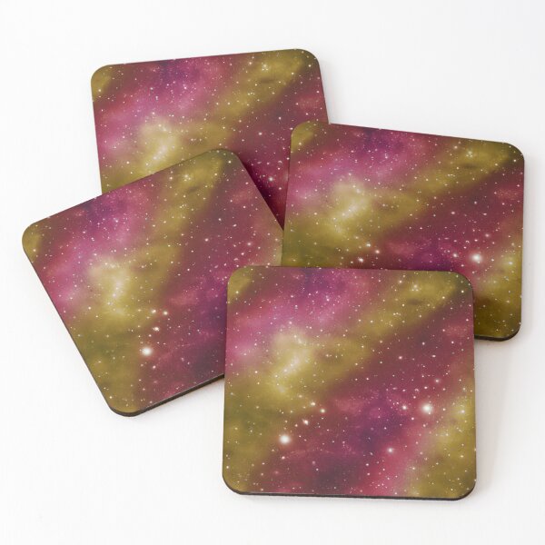Item preview, Red and Gold Stars in Space designed and sold by Healio2.