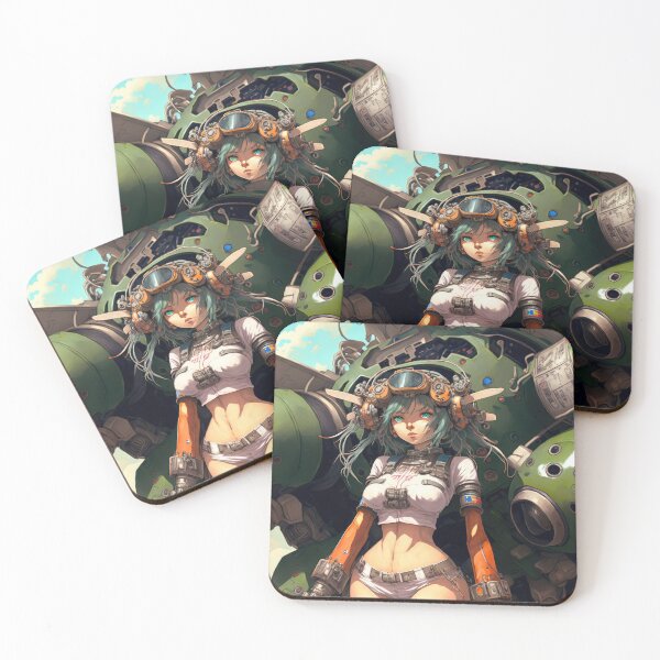 Item preview, Girl and Machine: Giant Mecha Robots Rescue Mission designed and sold by ultra-cool.