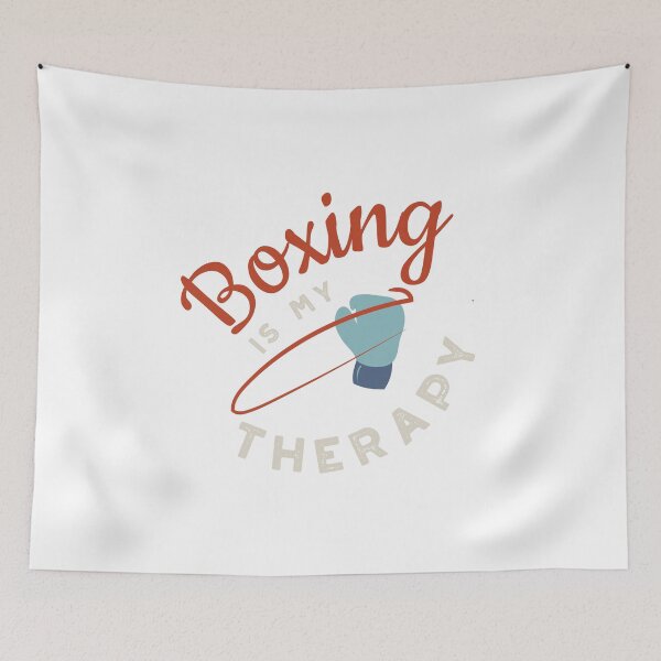 Item preview, Boxing is My Therapy designed and sold by whyitsme.