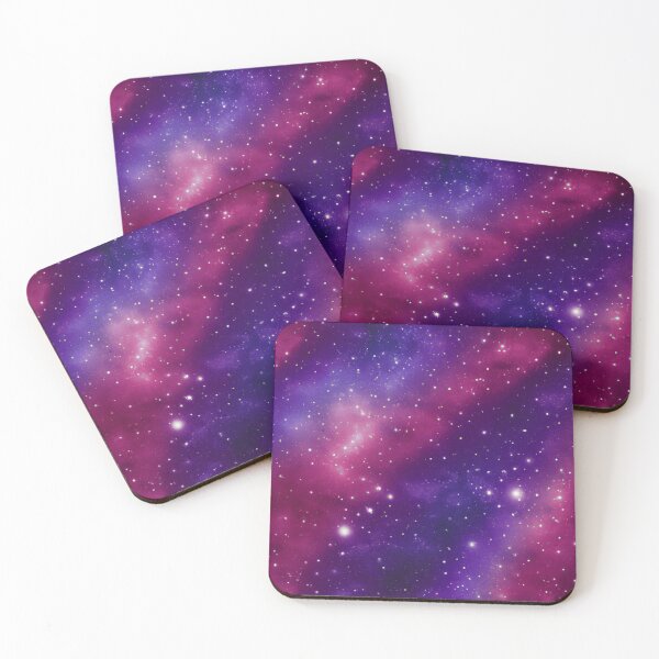 Item preview, Red and Purple Stars in Space designed and sold by Healio2.