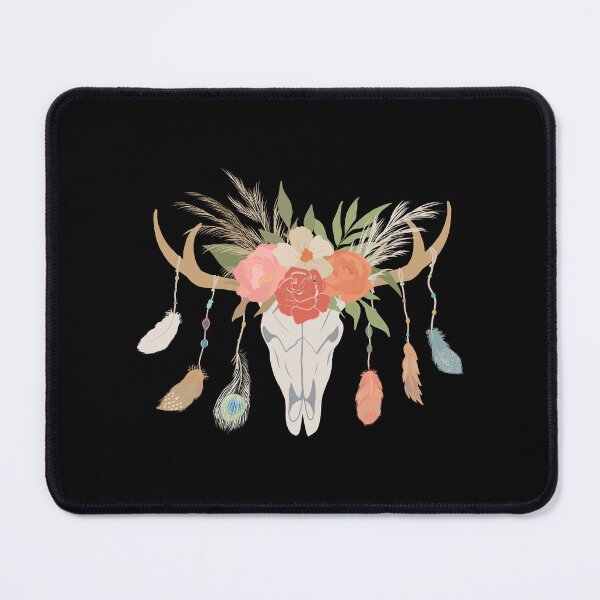 Item preview, Boho Cow Skull howdy Wild west Western Graphic Cowgirl Bull Skull Southwest Western Clothing designed and sold by HAWORD.