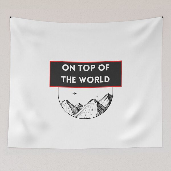 Item preview, High mountain print designed and sold by BluePlanetStore.