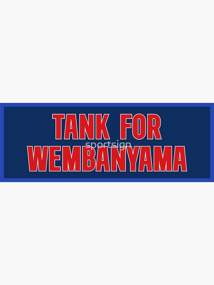 Victor Wembanyama - Mets 92 Basketball Sticker for Sale by sportsign