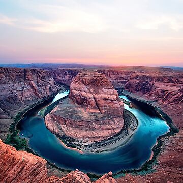 Artwork thumbnail, Horseshoe Bend of Colorado River, Arizona by artdigitly