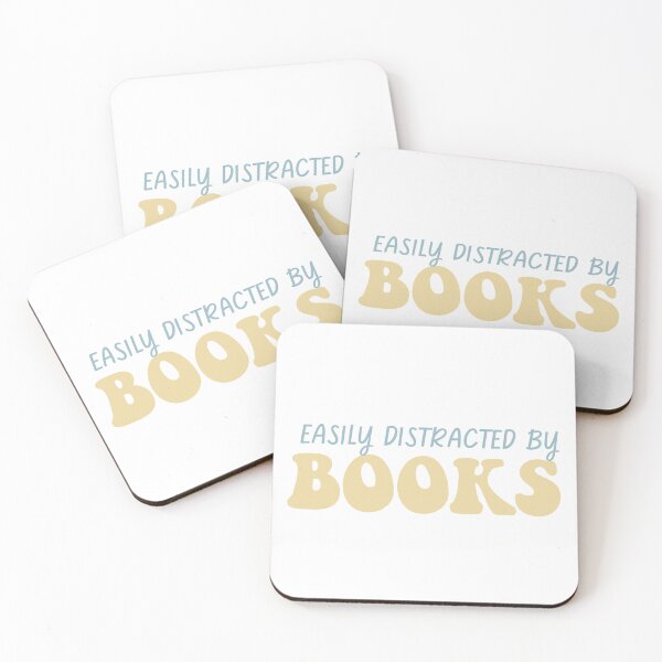 Item preview, Easily distracted by books designed and sold by Gwendesigns.