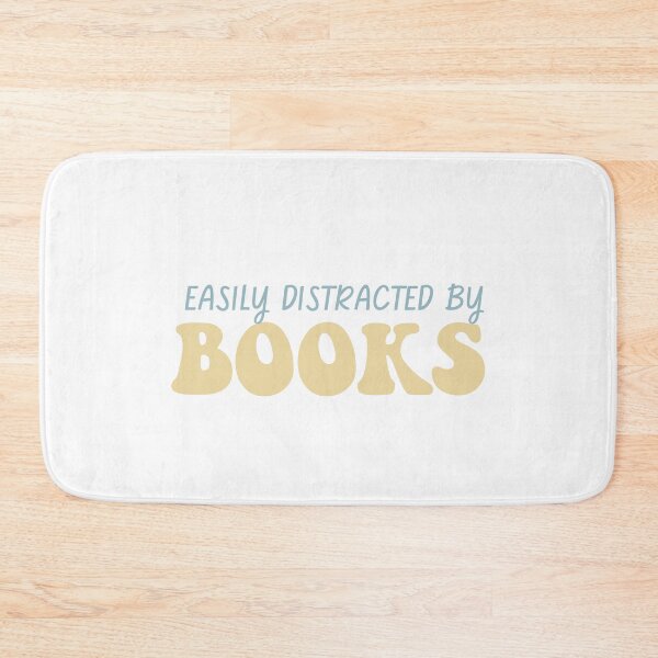 Item preview, Easily distracted by books designed and sold by Gwendesigns.