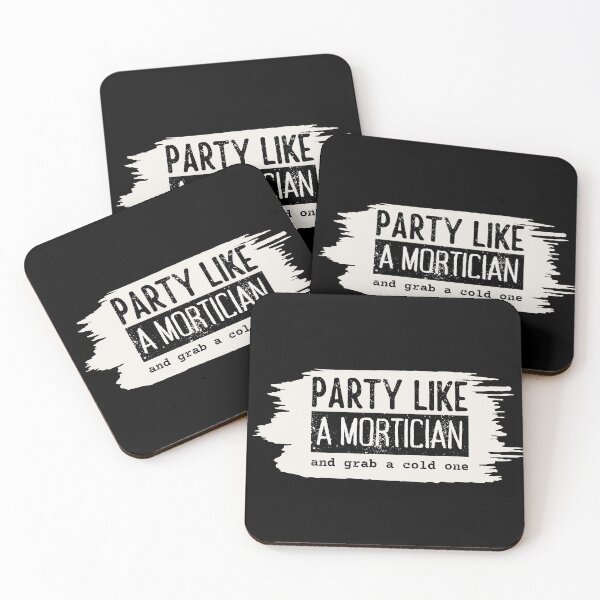 Item preview, Party like a mortician and grab a cold one designed and sold by GabyDark.