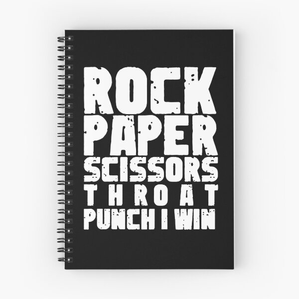 Item preview,  Rock Paper Scissors Throat Punch I win designed and sold by sami david ⭐⭐⭐⭐⭐.