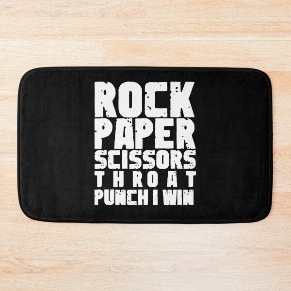 Item preview,  Rock Paper Scissors Throat Punch I win designed and sold by sami david ⭐⭐⭐⭐⭐.