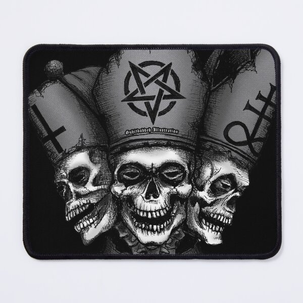 Item preview, THREE-HEADED PRIEST (black) designed and sold by Guhitdaddeh.