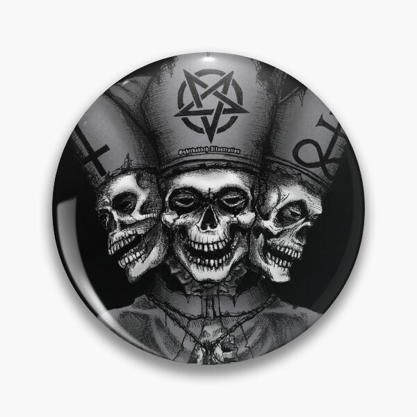Item preview, THREE-HEADED PRIEST (black) designed and sold by Guhitdaddeh.